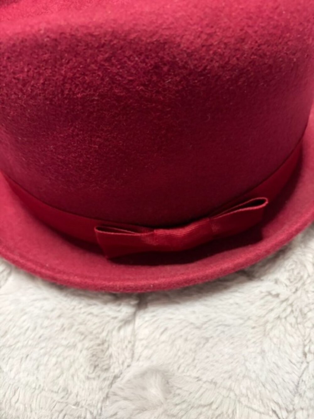 Penguin One Burgundy and One Gray 100% Wool Brim Size L/XL